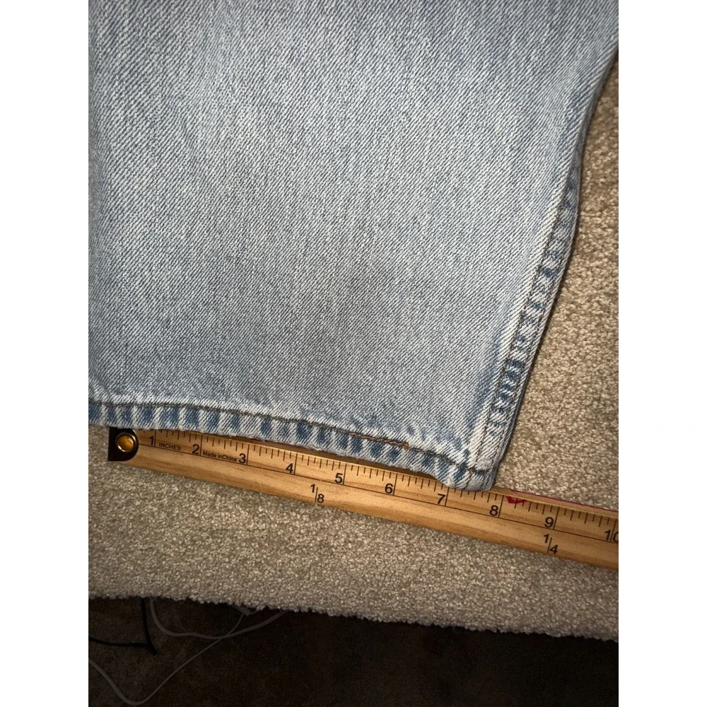 Levi's 550 Jeans Mens 38x32 Blue‎ Denim Cotton Mid Rise Relaxed Fit Straight Leg